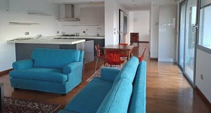 Gorgeous penthouse with views of the hills