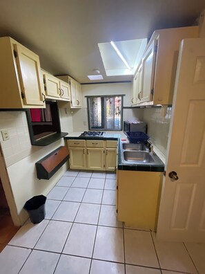 Microwave, oven, stovetop