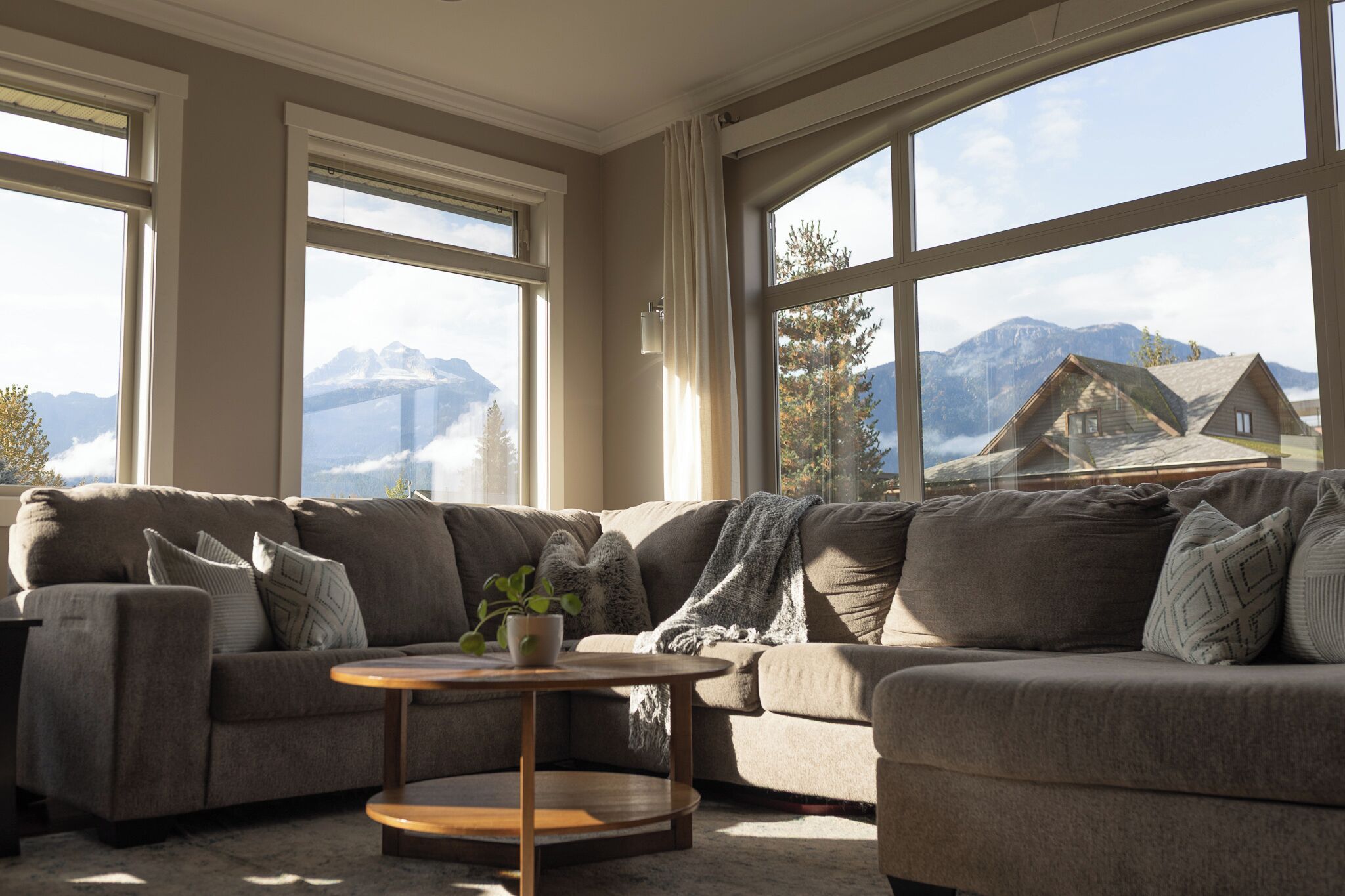 Televisión, chimenea