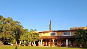 Majoituspaikan julkisivu