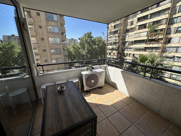 Family Apartment, Balcony, City View | Balcony