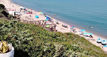 Apartment in villa 30 meters from the sea, with breathtaking view