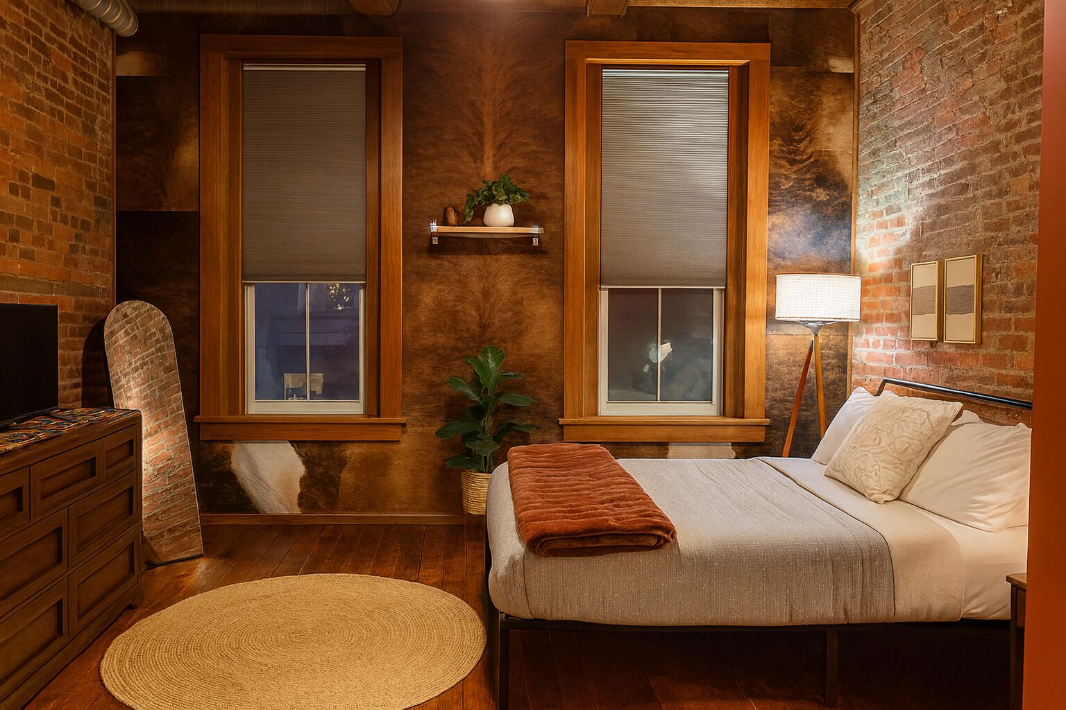 2 bedrooms, desk, iron/ironing board, free WiFi