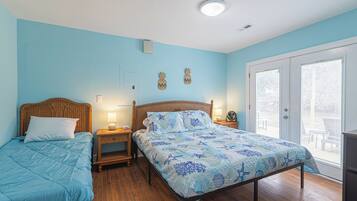 4 makuuhuonetta, silitysrauta/-lauta, Wi-Fi, vuodevaatteet