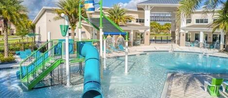 Indoor pool, a heated pool