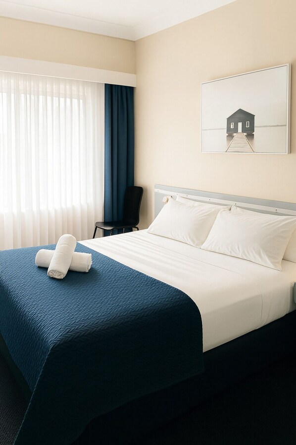 Basic Double Room | Iron/ironing board, free WiFi