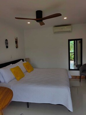 Ropa de cama de alta calidad, cubrecamas y wifi gratis 