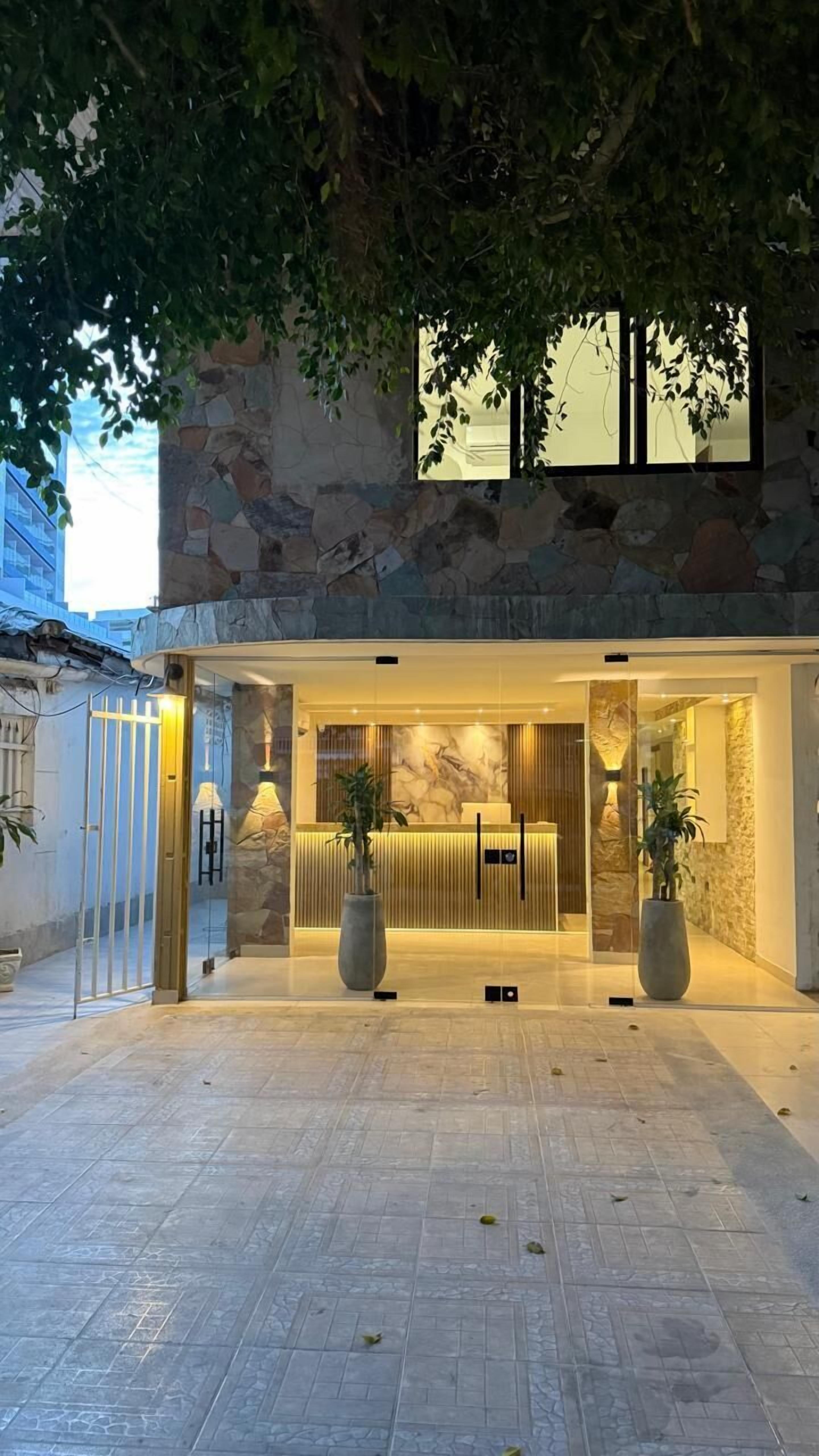 Fachada de la propiedad