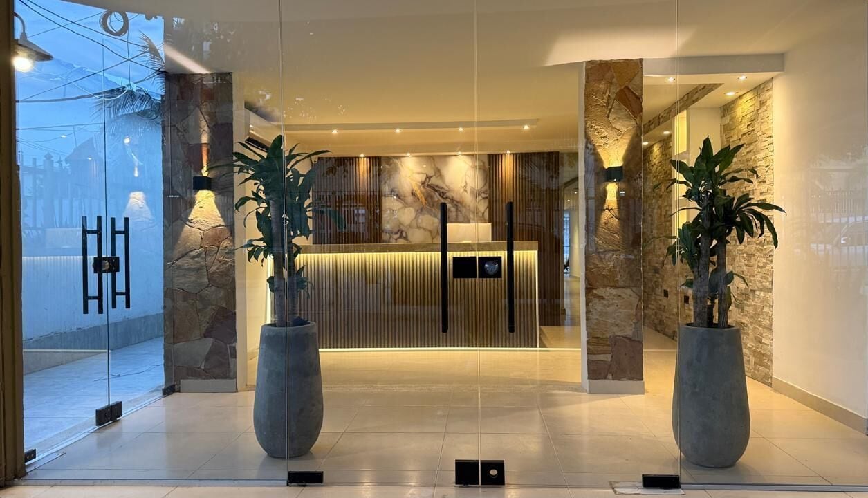 Fachada de la propiedad