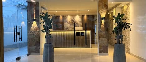 Façade de l’hébergement