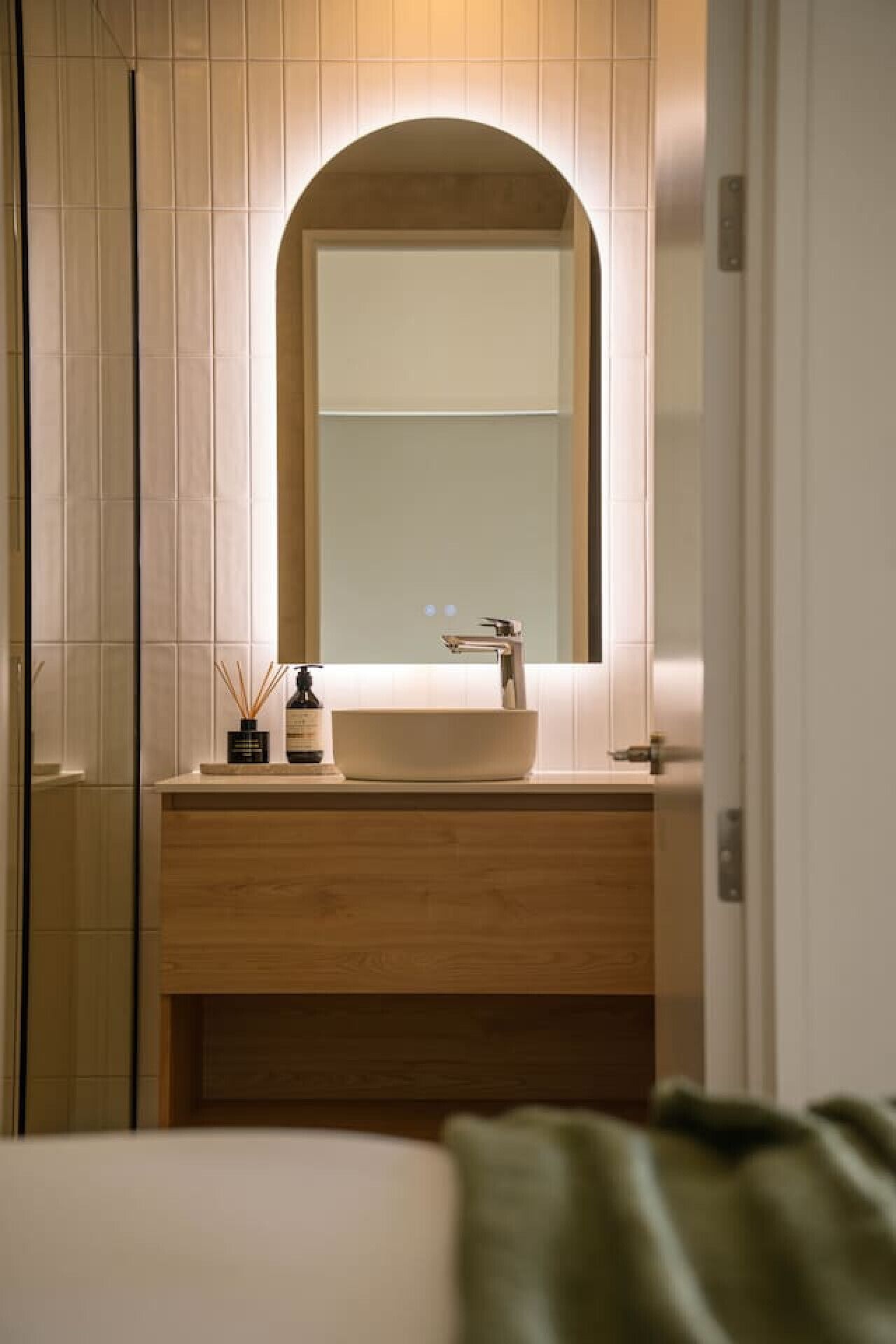 Hårføner og håndklær