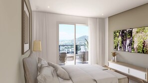 In-room safe, laptop workspace, blackout drapes, soundproofing