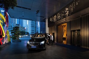 Fassade der Unterkunft