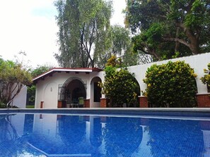 Alberca al aire libre 