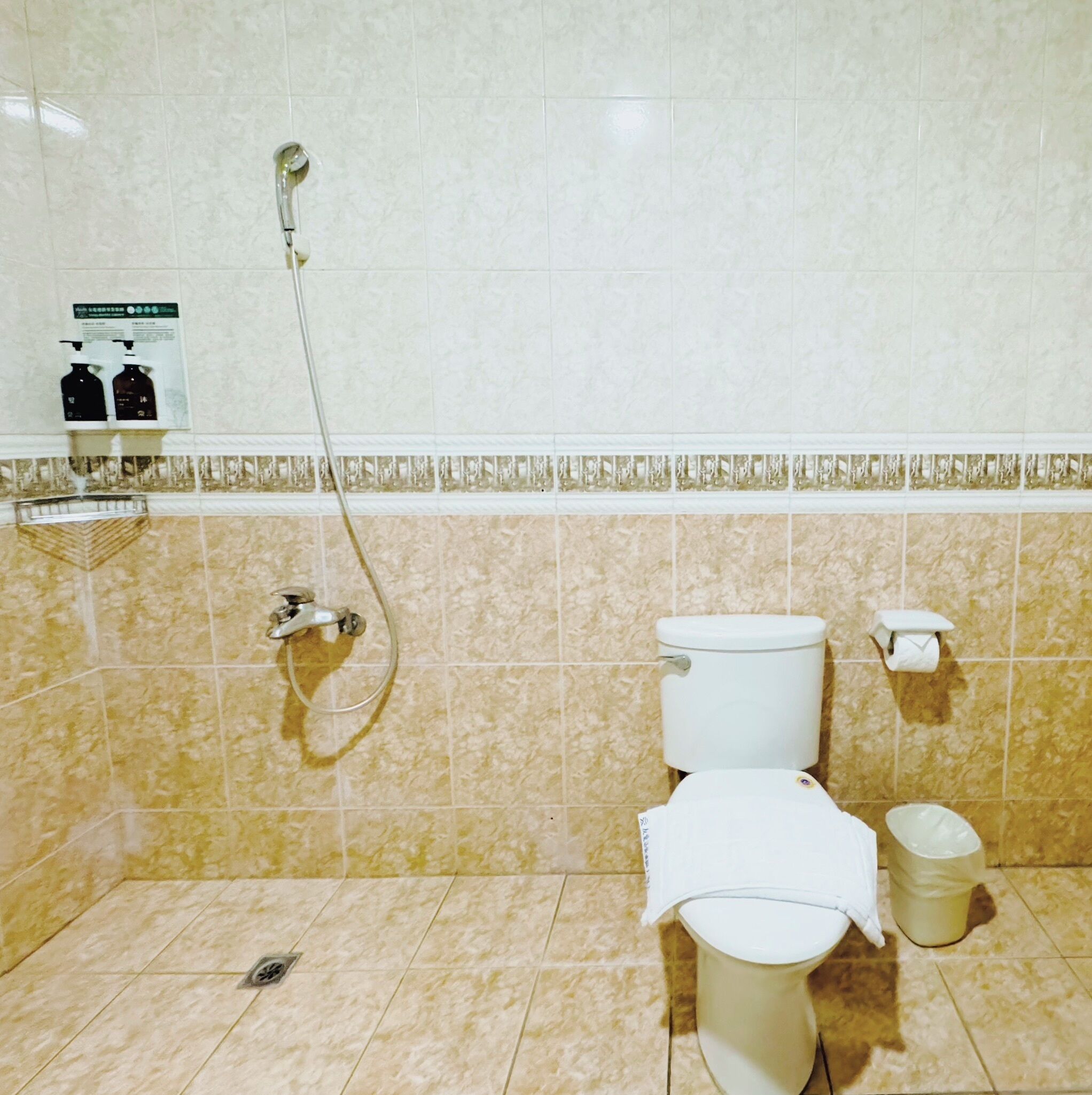 تجهيزات دش، دُش غزير، مجففات شعر، خف للقدمين