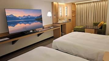 Deluxe Twin kamer | Donsdekens, verduisterende gordijnen, gratis wifi, beddengoed