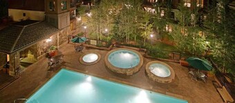 An old-world alpine chalet with emphasis on modern luxury and sophistication.