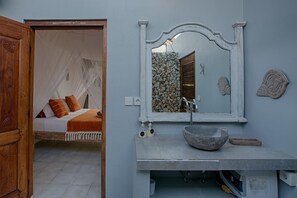 Villa Deluxe, 3 chambres, vue piscine | Salle de bain