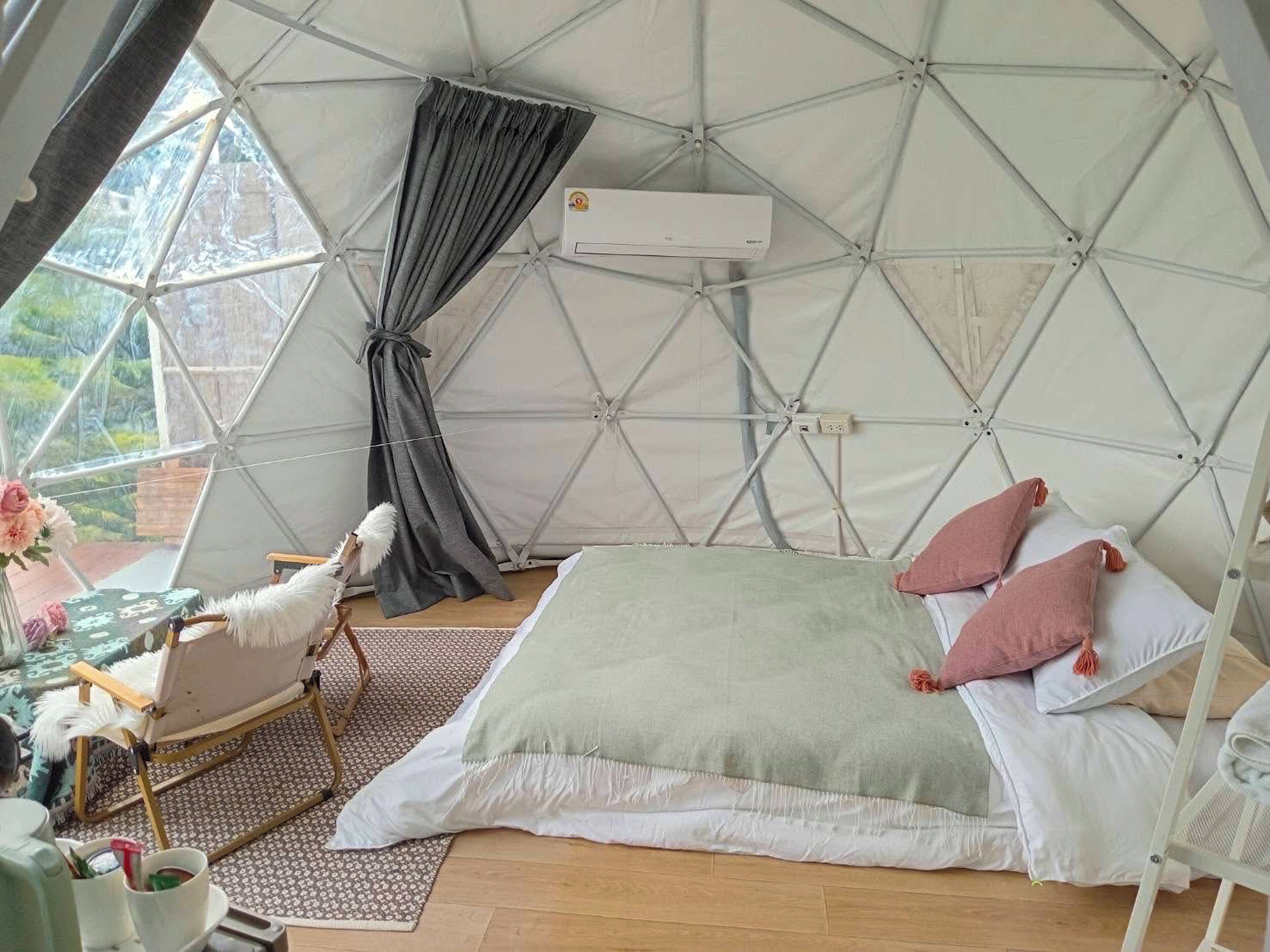 Deluxe-Zimmer (Glamping) | Kostenloses WLAN, Bettwäsche