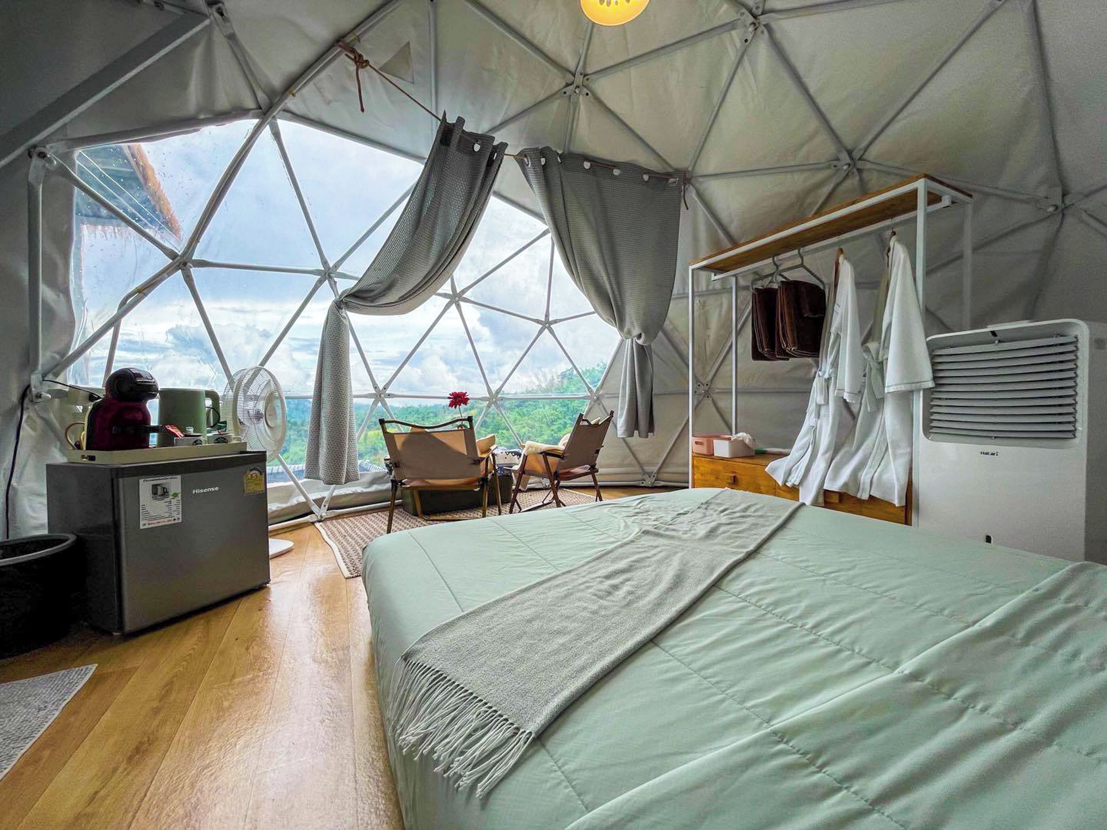 Doppelzimmer (Glamping) | Kostenloses WLAN, Bettwäsche