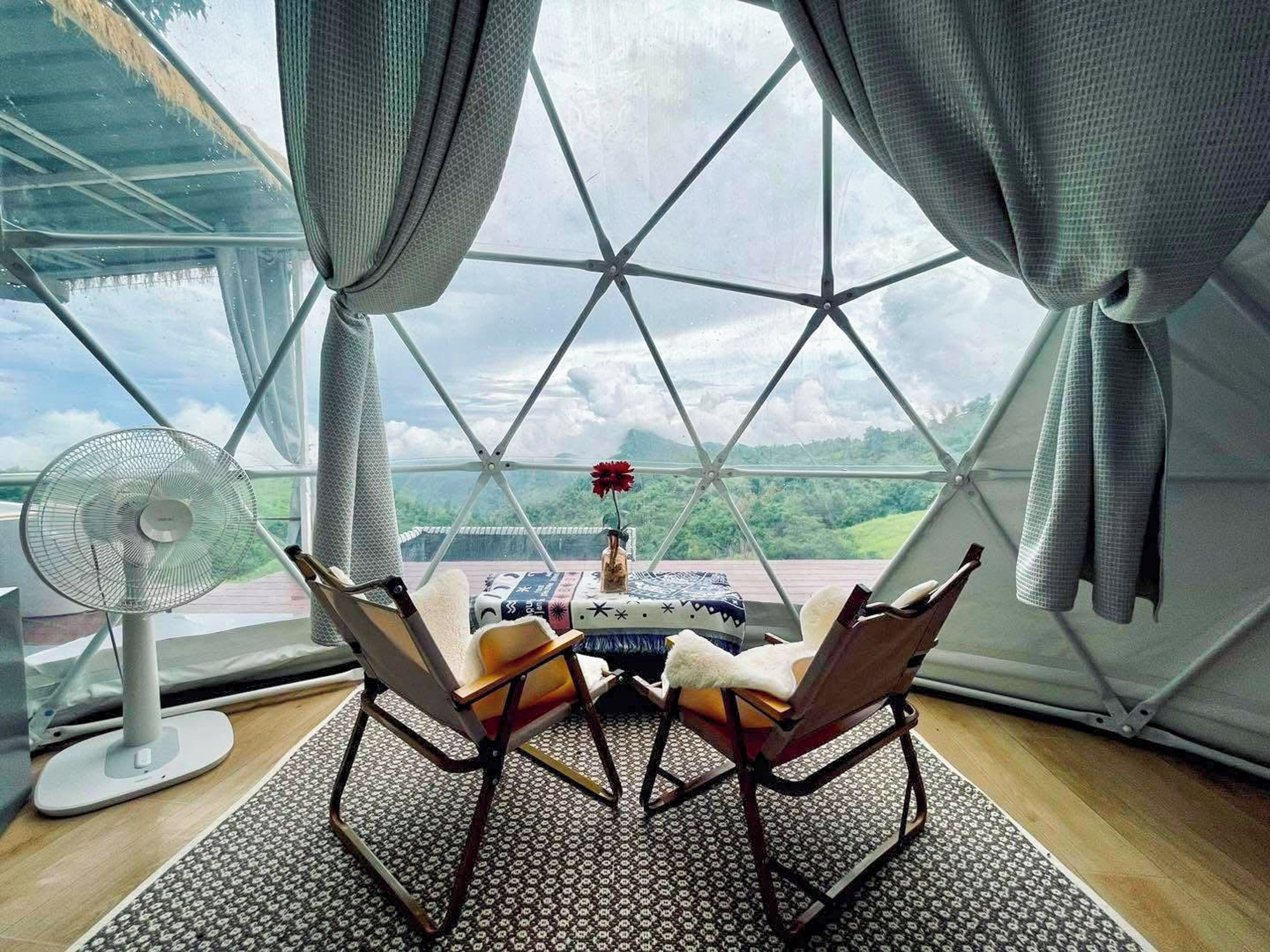 Glamping Double Room | View from room