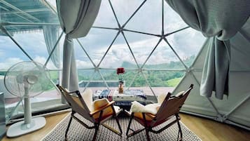 Glamping Double Room | View from room