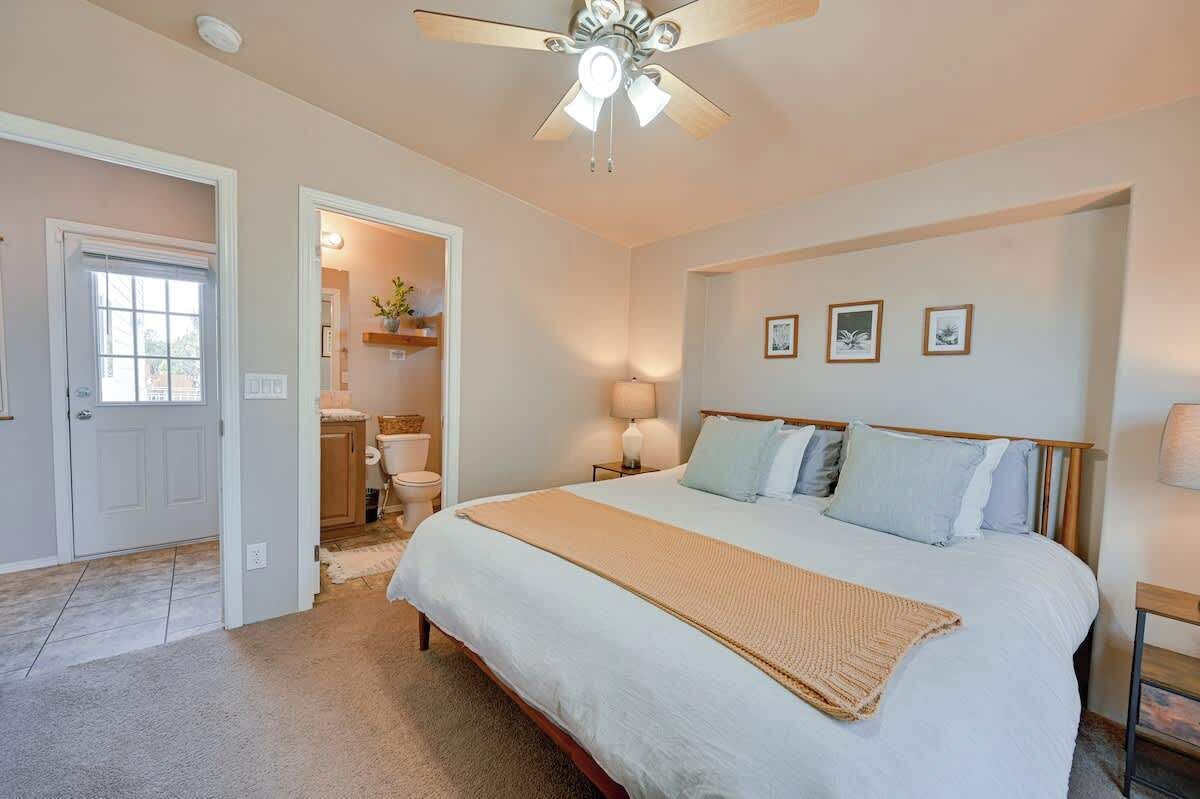 2 多间卧室、WiFi、床单