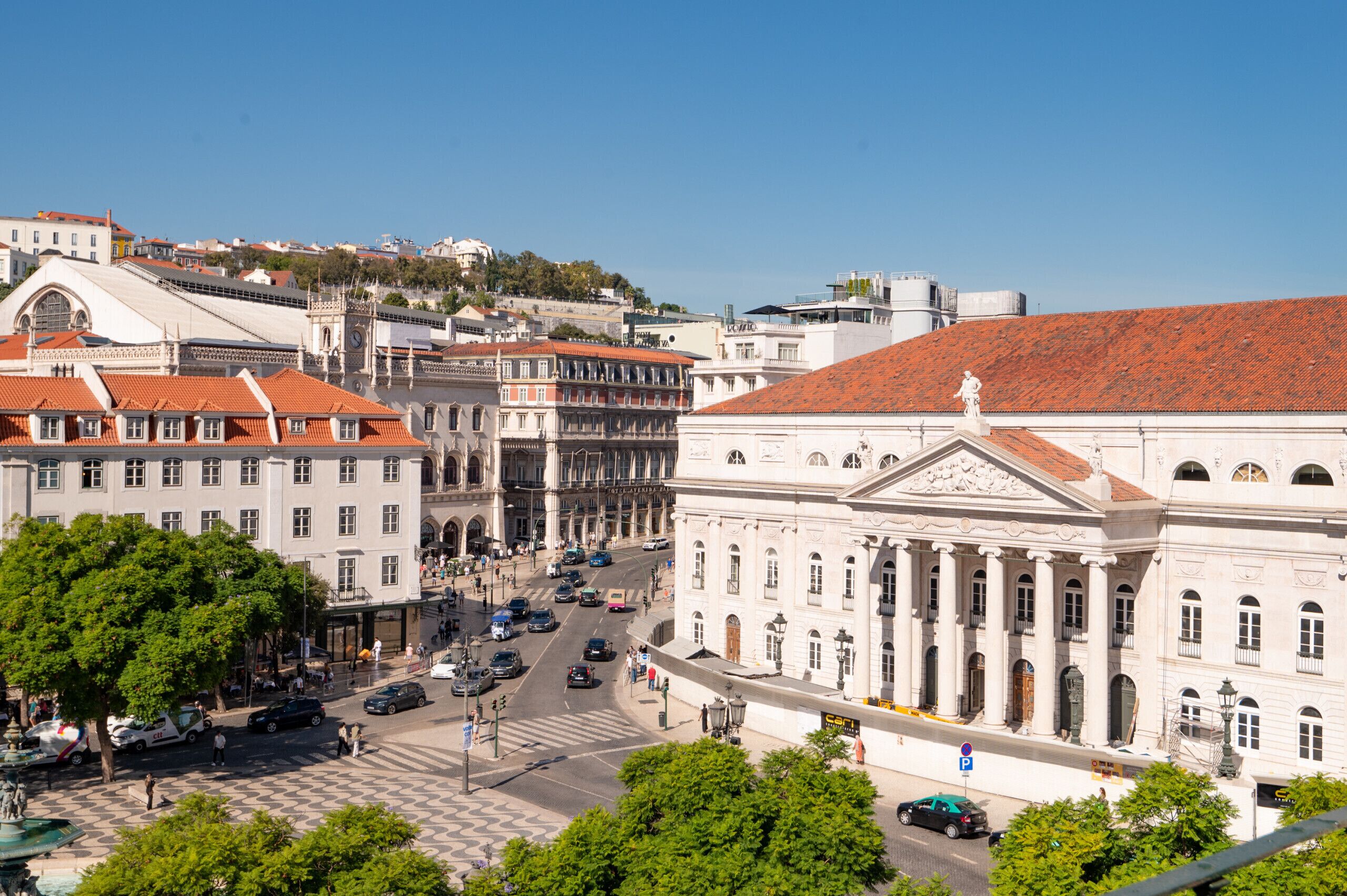 Vue depuis l’hébergement