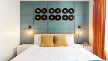 2 habitaciones, tabla de planchar con plancha y wifi gratis