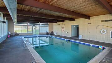 Indoor pool, a heated pool