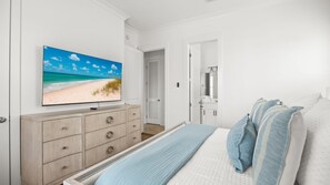 6 bedrooms, iron/ironing board, free WiFi, bed sheets - Gulf-Front Gem, Renovated Beach Home, Coastal Beauty by Kaiser Vacation Rentals (Gulf Shores)
