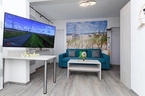 Apartment | Living room - Helle Ferienwohnung in Bensersiel (Esens)