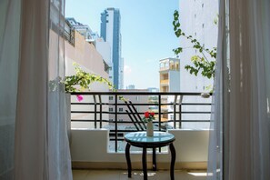 Deluxe Double or Twin Room, Balcony, City View | Terrace/patio