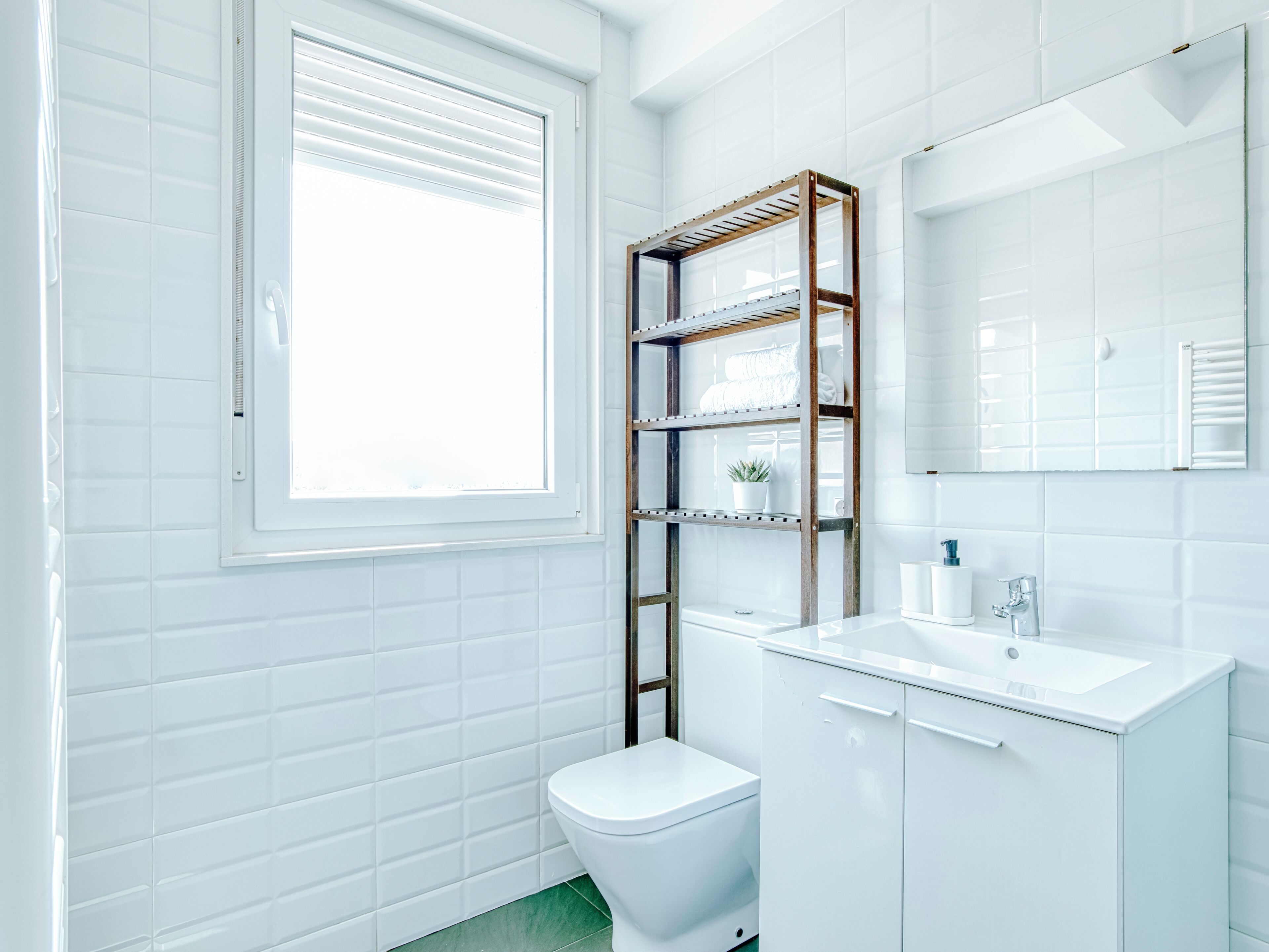 Håndklær og toalettpapir