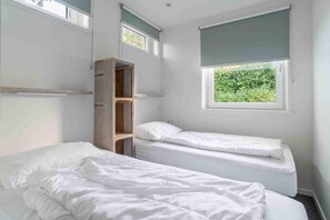Casa | 3 quartos, individualmente mobiliados, roupa de cama