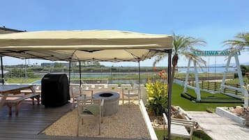Family Villa, Patio, Ocean View | Terrace/patio