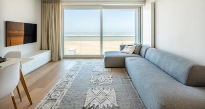 Newly built flat with sea view