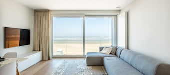 Newly built flat with sea view
