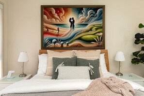 3 bedrooms, desk, iron/ironing board, WiFi