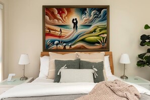 3 Schlafzimmer, Schreibtisch, Bügeleisen/Bügelbrett, WLAN