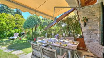 Nhà liên kế Tiêu chuẩn, 3 phòng ngủ, 2 phòng tắm (The Green Emerald Family Retreat) | Khu ẩm thực ngoài trời