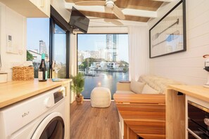 Cabin, 1 Bedroom, Patio, Garden View | Interior