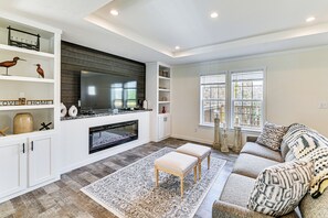 تلفزيون، مدفأة