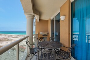 Lägenhet Signature - 2 sovrum - balkong - utsikt mot stranden | Balkong