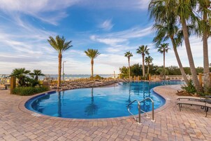 Indoor pool, outdoor pool
