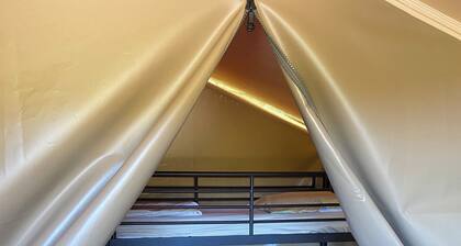 Spectaculair Safaritents in the middle of the vignyards, close to the Sea