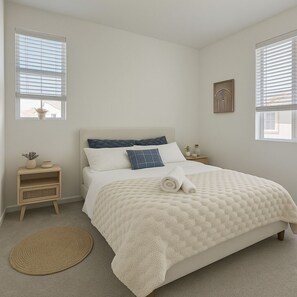 4 bedrooms, iron/ironing board, free WiFi, bed sheets