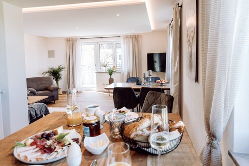 Vacation apartment 2 View on the 1st floor with furnished balcony