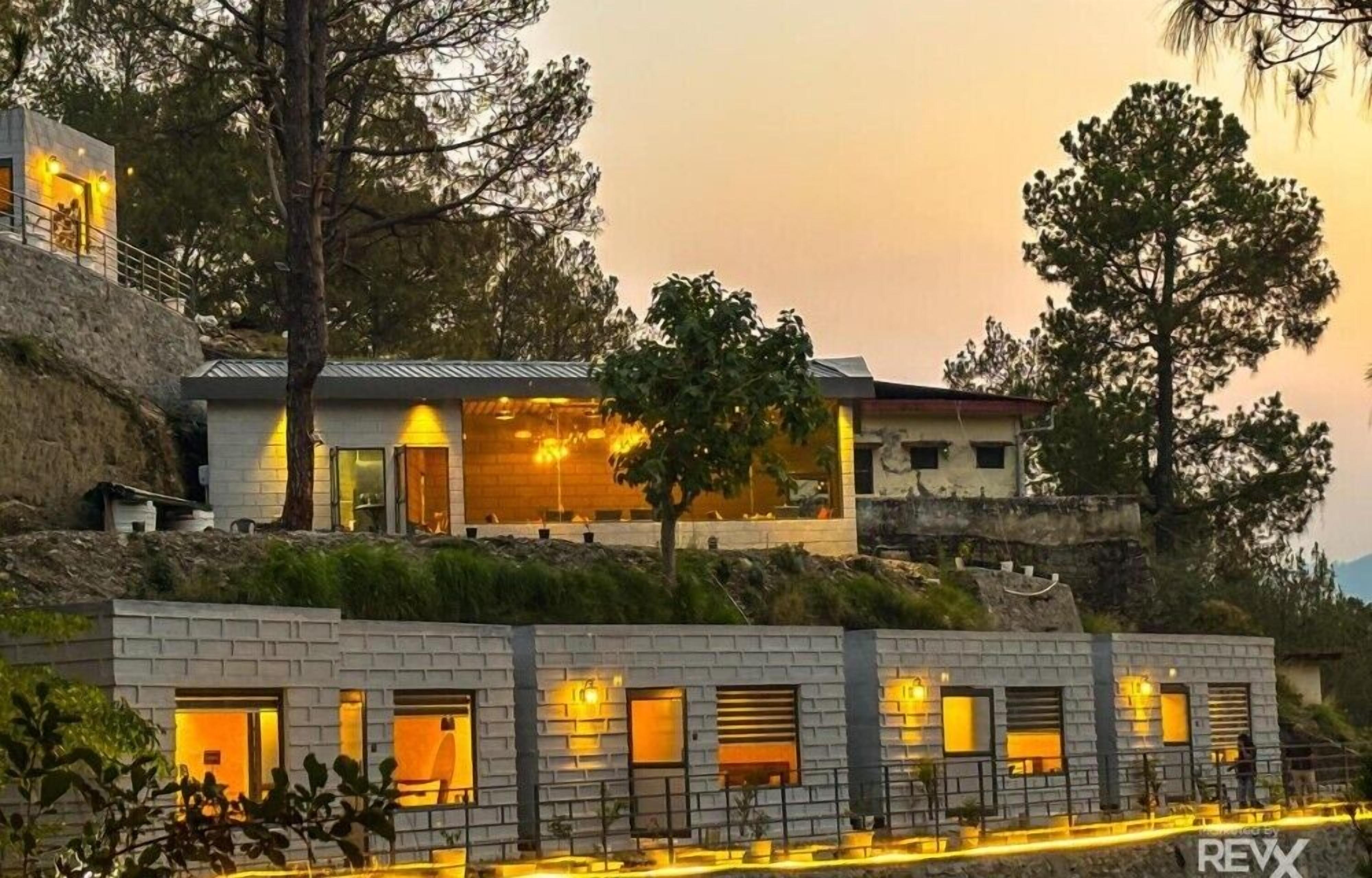 Fassade der Unterkunft