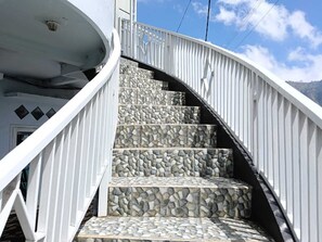 Majoituspaikan julkisivu